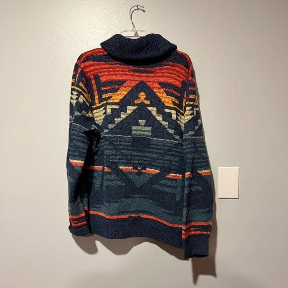 Faherty Thundervoice Eagle Native Sweater - Picture 3 of 3